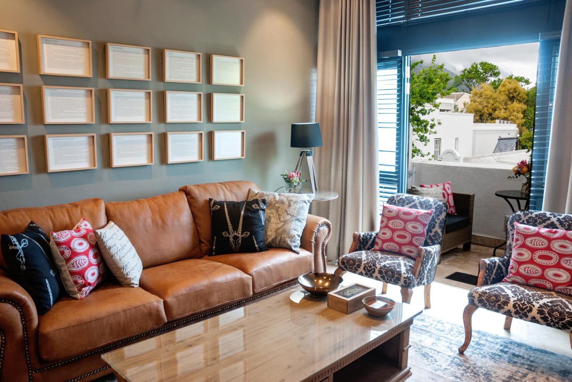 Apartemen 84 m² dengan 2 kamar tidur dan 2 kamar mandi pribadi di Pusat Stellenbosch Bagian luar foto